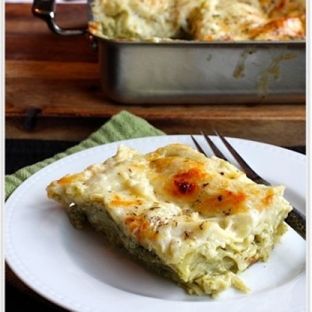 Pesto Lasagna