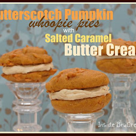 Butterscotch Pumpkin Whoopie Pies