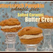 Butterscotch Pumpkin Whoopie Pies