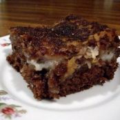 German Chocolate Upside Down Cake