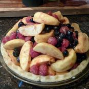 Double Berry Apple Pie