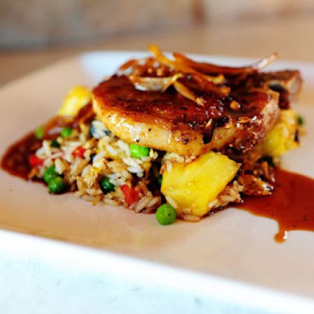 Pork Chops with Fried Rice (Pioneer)