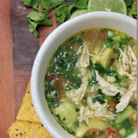 Chicken Avacodo Soup