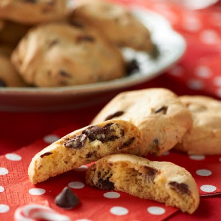 Peppermint Chocolate Chip Cookies