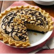 Chocolate-Peanut Butter Truffle Pie