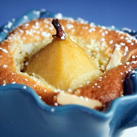 d'Anjou Poached Pear Cakes