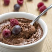 Vegan Chocolate Chia Crème Brûlée