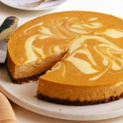 Pumpkin-Swirl Cheesecake