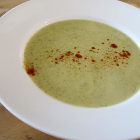 ZUCCHINI*****Laura Calder's Vache Qui Rit Soup