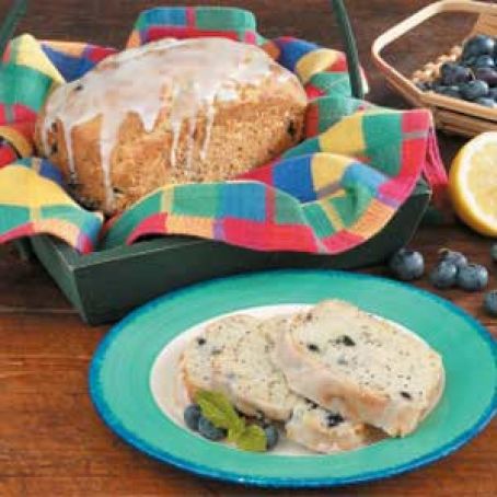 Poppy Seed Blueberry Bread