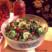 Raspberry Spinach Salad