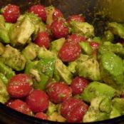 Balsamic Avocado & Tomatoes