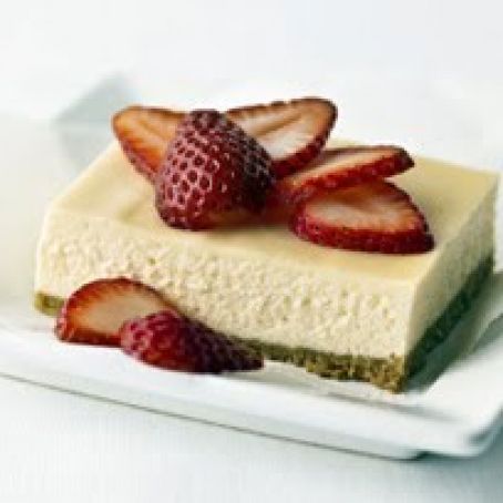PHILADELPHIA New York-Style Sour Cream-Topped Cheesecake