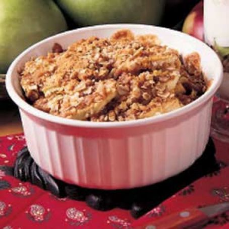 Individual Apple Cinnamon Crisp