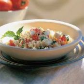 COUSCOUS****Fresh Mozzarella, Tomato, and Basil Couscous Salad - 6 - 7 points
