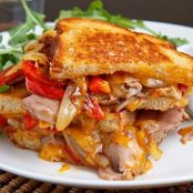 Roast Beef Grilled Cheese Sandwich