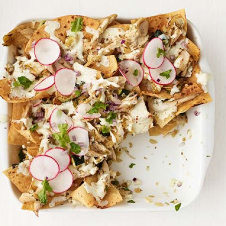 Chicken-Zucchini Chilaquiles