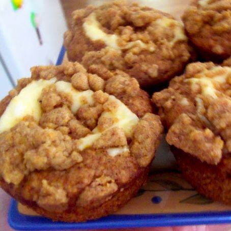 Pumpkin Cream Cheese Muffins