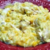 Slow Cooker Cheesy Chicken And Rice