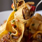 Italian “Drunken” Noodles