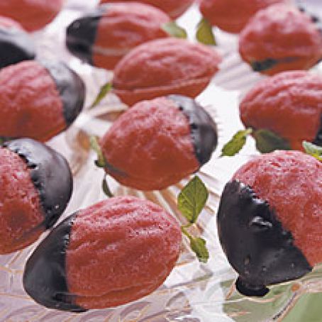 Strawberry and Cream Cookies