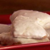 Mini Vanilla Scones with Vanilla Bean Glaze