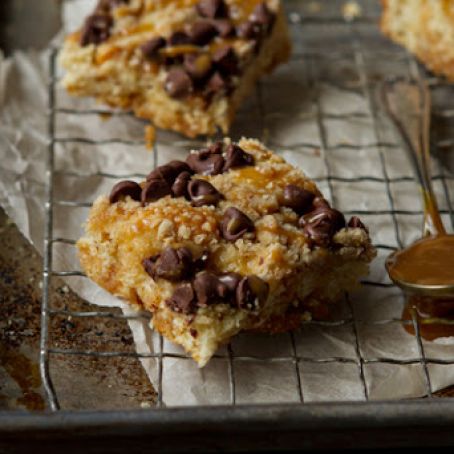 Chocolate Caramel Coffee Cake