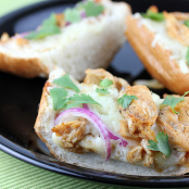 BBQ Chicken French Bread Pizza