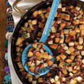 Potato-Home Fries with Caramelized Red Onions