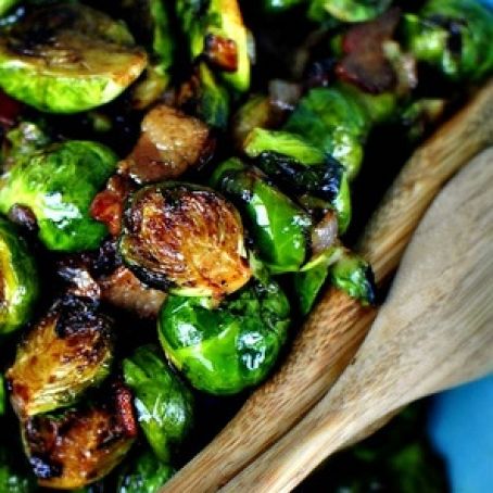 20-Minute Skillet-Roasted Smoky Brussels Sprouts