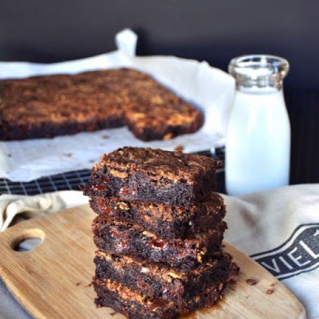 Peanut Butter Brownies