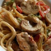 cajun chicken and linguini