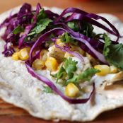 BBQ Grilled Fish Tacos with Chipotle Lime Dressing