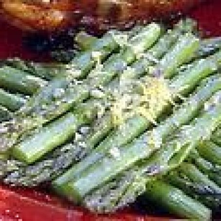 Grilled Asparagus with Lemon and Garlic