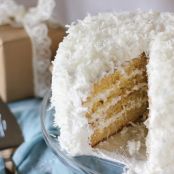 Moist Fluffy Coconut Cake