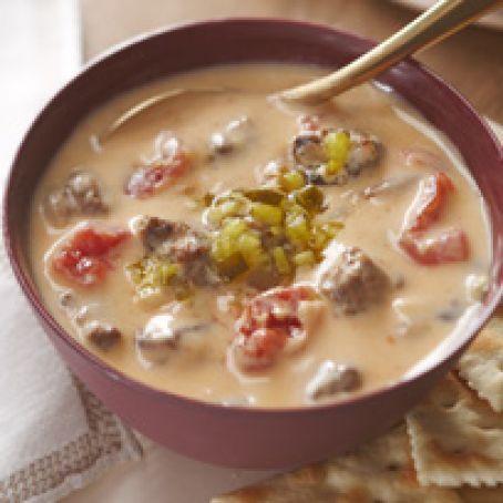 Cheeseburger Chowder