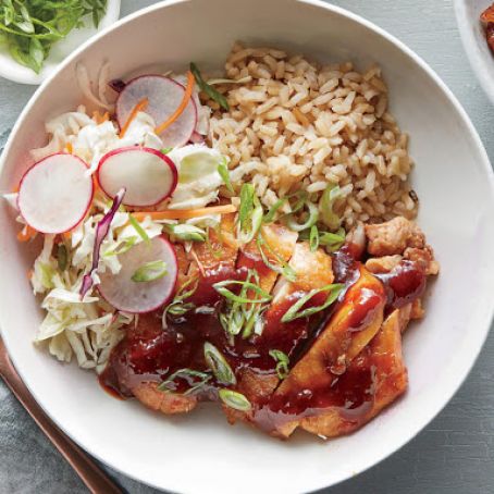 Sweet-and-Sour Chicken Bowl