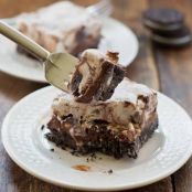 OREO FUDGE ICE CREAM BARS