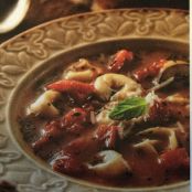 Spinach and Tortellini Soup