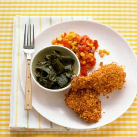 Cornflake-Crusted Baked Chicken