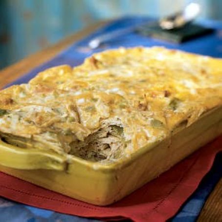 Green Chile-Chicken Casserole