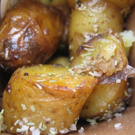 Garlic Roasted Potatoes Recipe