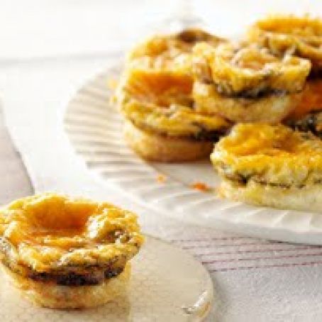 Mini Ham and Cheese Frittata