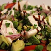 Avocado and Tomato Salad with Bocconcini