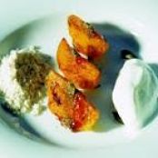 Orange, Pumpkin with Yogurt Powder and Bitter Almond