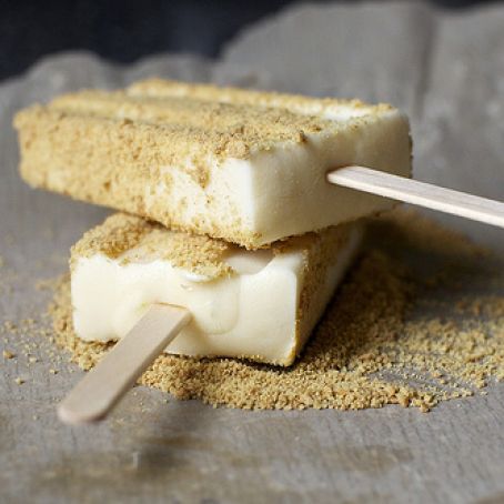 Key Lime Pie Popsicles