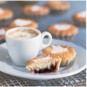 Jam-Filled Frangipane Tartlets