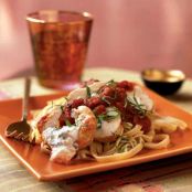 Chicken Stuffed with Goat Cheese and Garlic