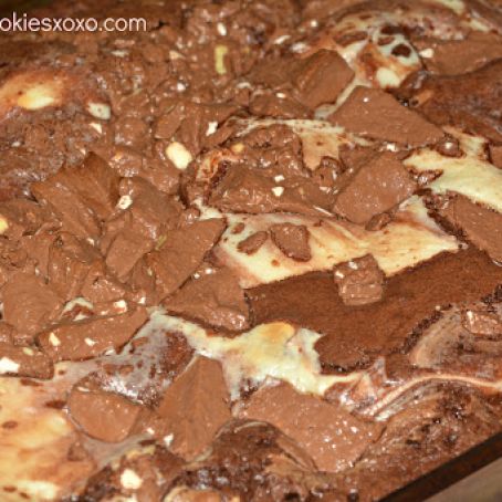 Toblerone Cheesecake Brownies