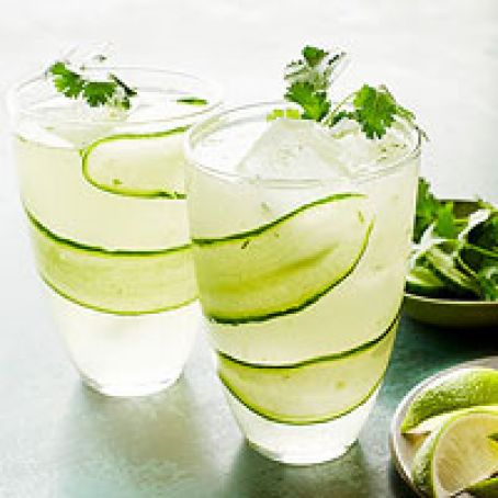Cucumber Gin and Tonic